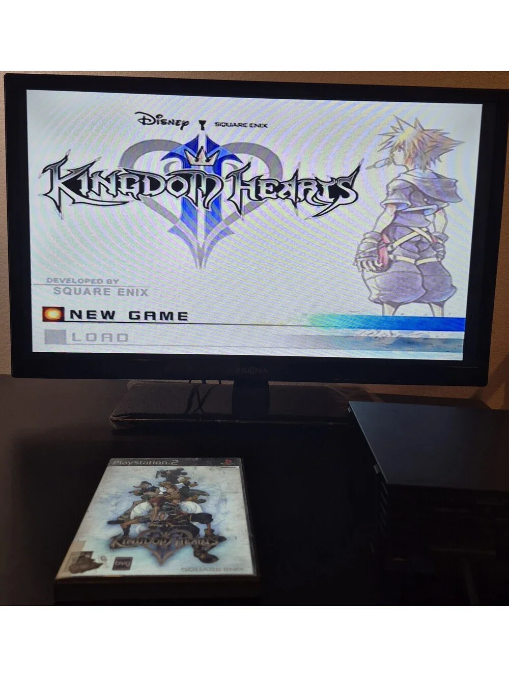 Kingdom Hearts II Sony PlayStation 2 PS2 2006 Complete Black Label Disney RPG